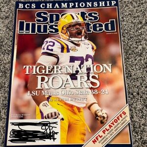 LSU Tigers Sports Illustrated Magazine Champions January 14, 2008 Ohio State BCS